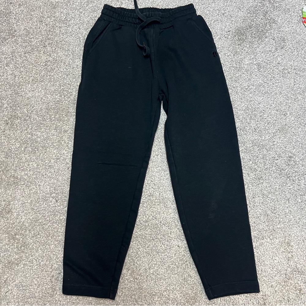 Sweaty Betty Sweatpants Womens 4-6 Small Black Essentials Taper Pants